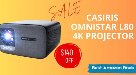 CASIRIS OmniStar L80 4K Projector - Now $140 Off!