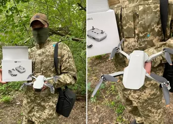 Россияне случайно профинансировали покупку DJI Mini 2 для Вооружённых Сил Украины