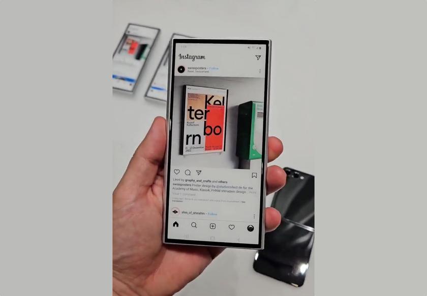 Прототип Samsung Galaxy Fold 6 появился на видео