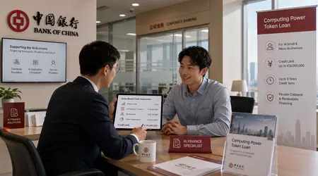 China's Bank of China is lending money based on AI token usage