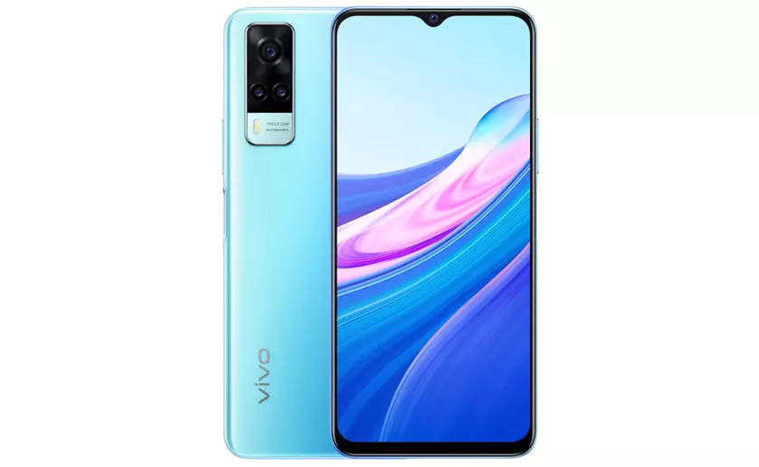 Начались продажи Vivo Y31: тройная камера и Android 11 за 5999 гривен