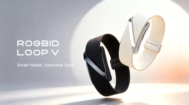 Rogbid Loop V: Screenless Fitness Tracker ...