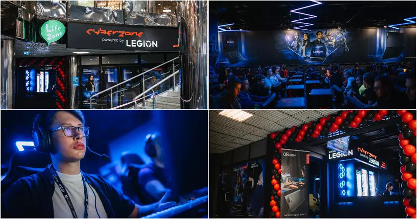 Мекка украинского киберспорта: фоторепортаж из обновленного киевского компьютерного клуба CyberZone