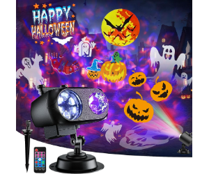 FLITI Projector Lights Outdoor Halloween Decorations