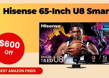 Hisense 65-Inch U8 Google Smart TV with a $600 Discount! Don't miss it!