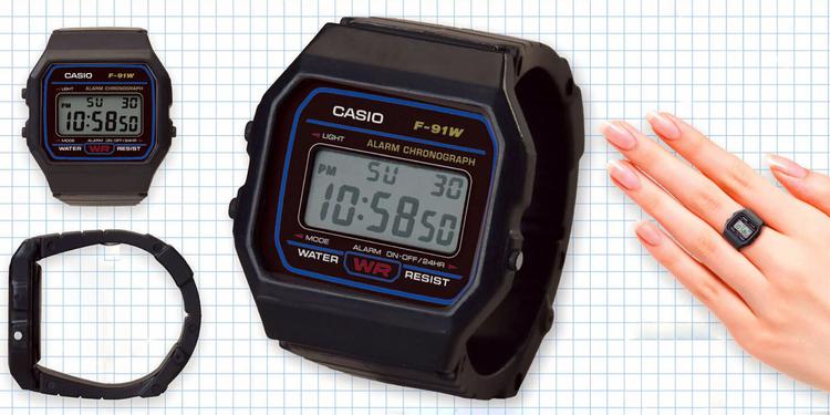Casio hat eine Kollektion von Mini-Uhren ...