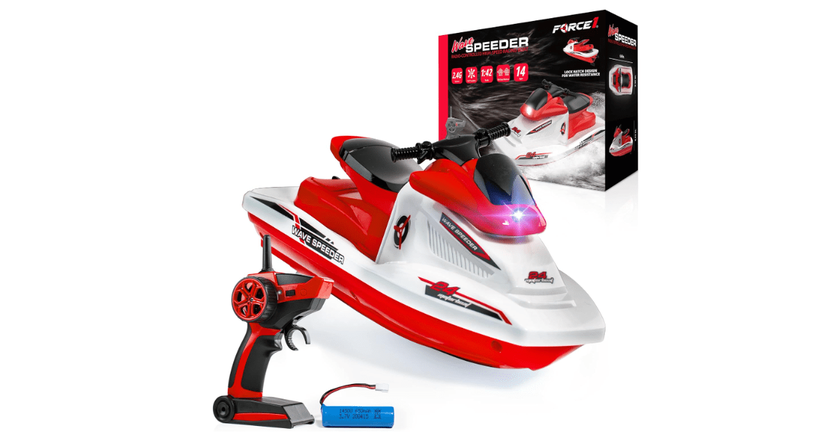 Force1 Wave Speeder RC Boat remote controlled boat for pool