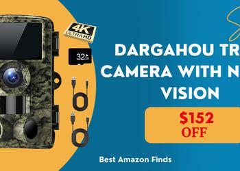 Dargahou Trail Camera with Night Vision - Limited $152 Discount!