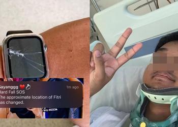 Apple Watch called an ambulance and contacted the girlfriend of the motorcyclist hit by a truck