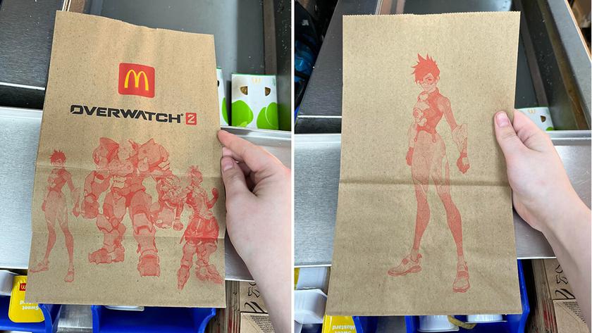 McDonald's a lancé une collaboration avec Overwatch 2 en Australie. Les fans peuvent obtenir un skin épique pour Tracer.-3