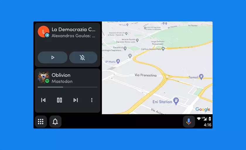Google готовит обновлённую версию Android Auto с новым дизайном и функциями