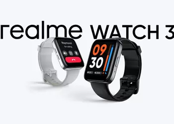 realme Watch 3: 1.8″ display, call function, IP68 protection, SpO2 sensor and support for over 110 sport modes