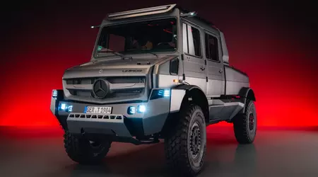 Mercedes-Benz turned the Unimog into a truck that Maybach would be proud of