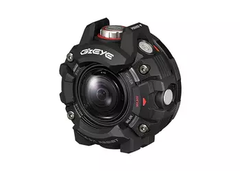Экшен-камера Casio G’Z Eye выдерживает падение с высоты 50 метров и не боится воды