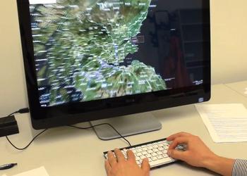 Microsoft разрабатывает клавиатуру с жестовым управлением