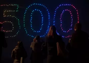 Intel запустила в воздух 500 дронов и обновила мировой рекорд