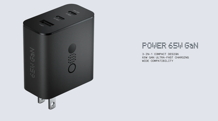 CMF Power 65W GaN: зарядний пристрій із потужністю 65 Вт і трьома портами за $36