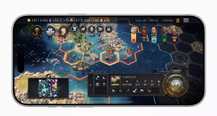 В феврале стратегия Sid Meier’s Civilization VII выйдет на iPhone, iPad и Mac с большими ограничениями, но адаптированным управлением