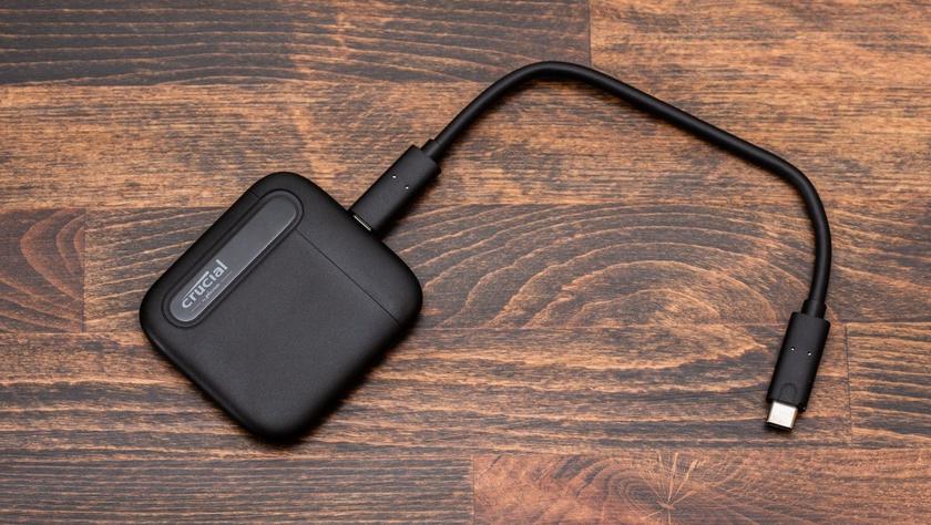 Crucial X6 budget external ssd under $100