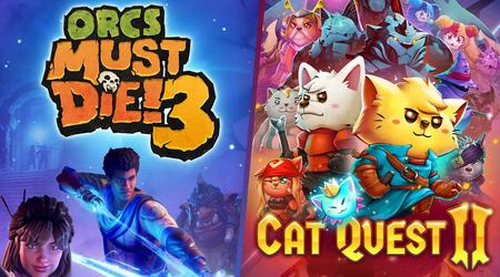 Søte pusekatter og blodtørstige orker: Epic Games Store har begynt å gi bort actionspillene Cat Quest II og Orcs Must Die 3
