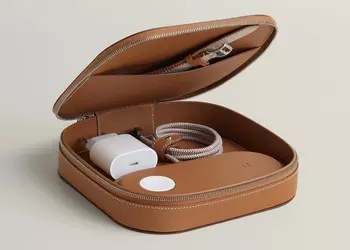 MagSafe для богатых: Hermès выпустила премиальную сумочку Grand Paddock для зарядных гаджетов Apple