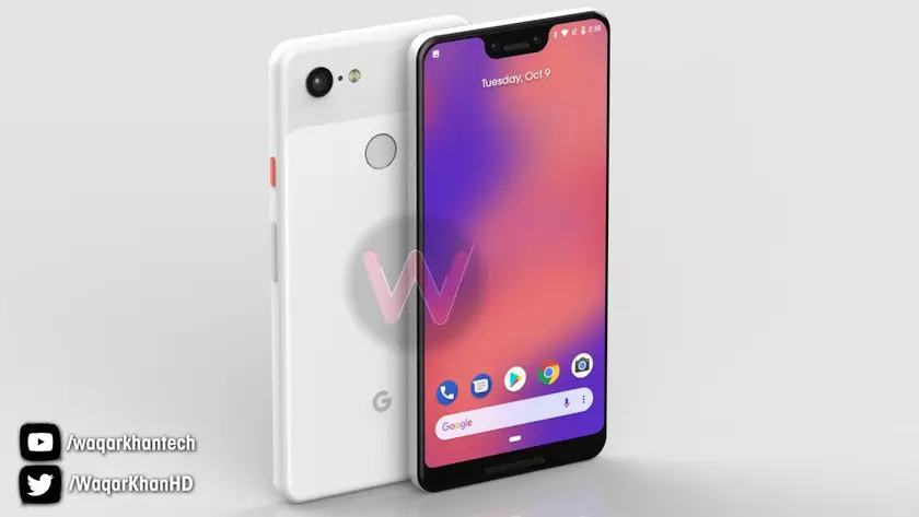 Google Pixel 3 XL на новых изображениях в трех расцветках