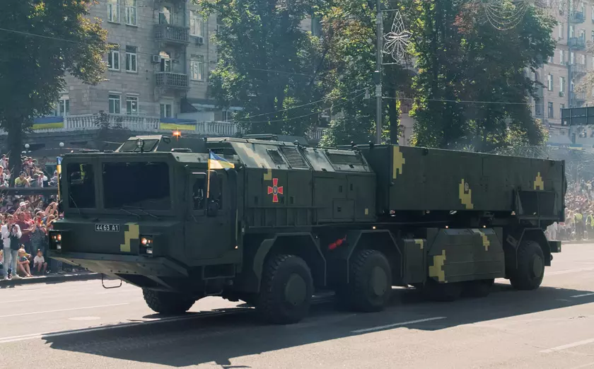 Украина могла впервые использовать комплекс "Гром-2" на базе баллистической ракеты