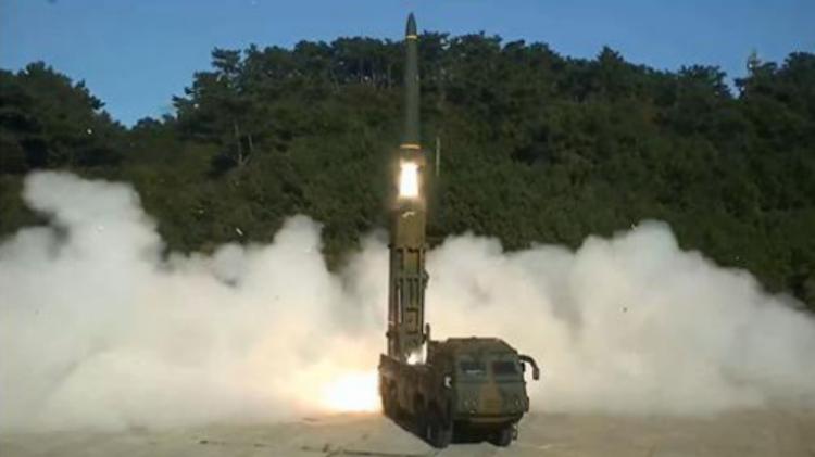 South Korea launches ballistic missile in ...