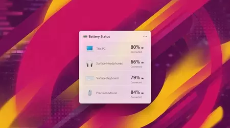 Windows 11 is finally getting a battery widget for your PC and accessories