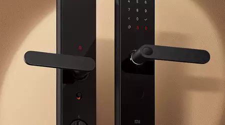 Xiaomi Smart Door Lock 1S : Serrure de porte intelligente avec lecteur d'empreintes digitales, support NFC et Apple Home Kit