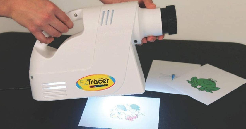 Artograph EZ Tracer projector for drawing on walls