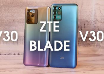 Un examen des smartphones de ZTE. Blade V30 et V30 vita