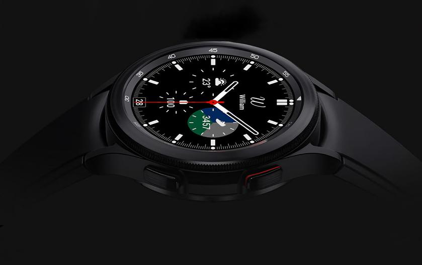 Samsung Galaxy Watch 4 Classic avec capteur ECG, protection IP68, Wear OS et étui 46 mm en vente chez Amazon pour 144 $ de réduction