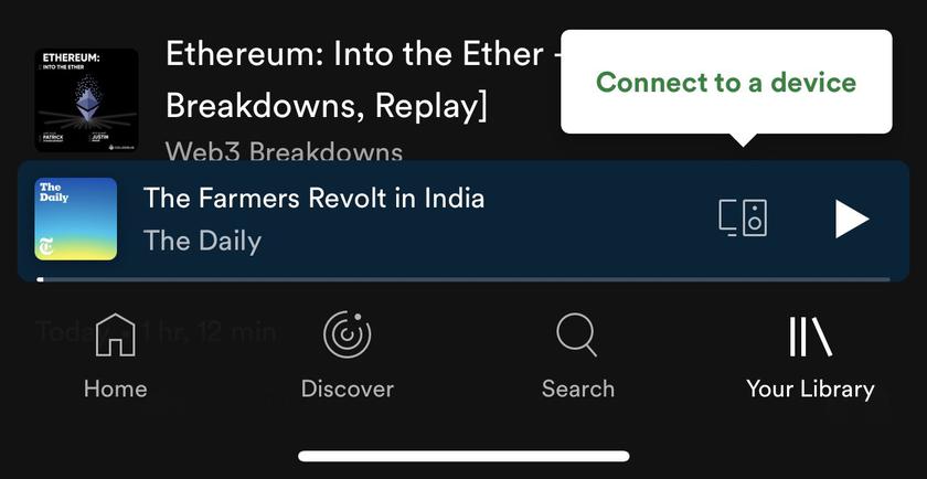 Spotify porta brevi video in stile TikTok su Discover