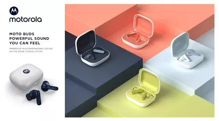 Moto Buds: 12.4mm drivers, Bluetooth 5.3, Hi-Res Audio, ANC and up to 42 hours of battery life for €60