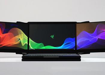 Мечта геймера: ноутбук Razer с тремя дисплеями на CES 2017