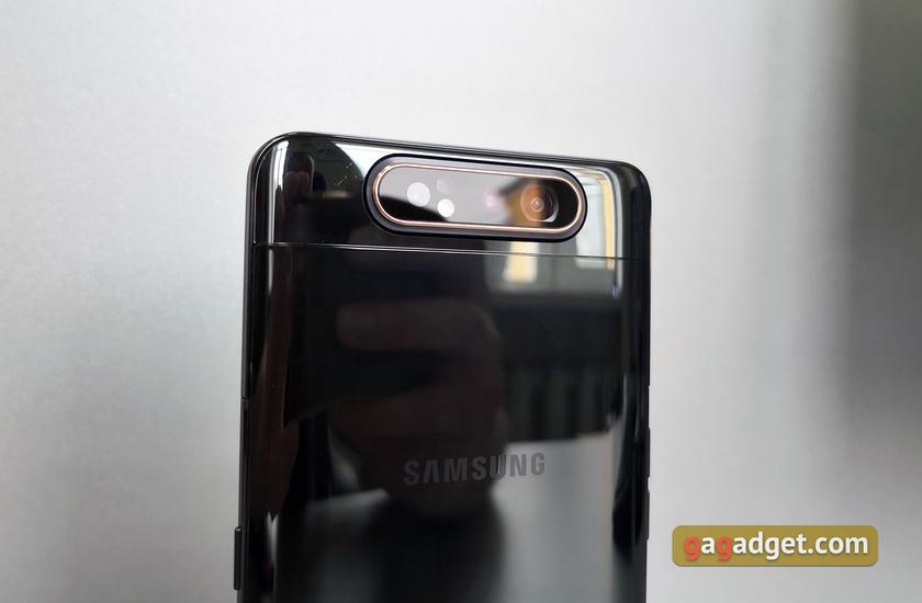 Огляд Samsung Galaxy A80: смартфон-експеримент з поворотною камерою та величезним дисплеєм-20