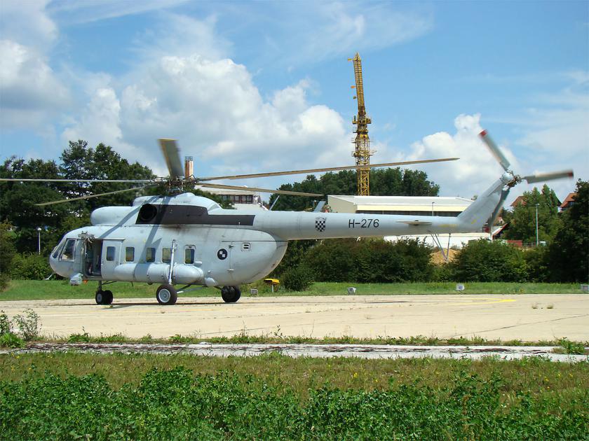 Хорватия передала Вооружённым Силам Украины все свои вертолёты Ми-8