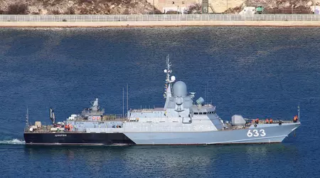 Russia's newest ship Cyclone with Onyx anti-ship missiles and Kalibr cruise missiles went on combat duty for the first time in the Black Sea