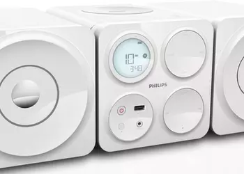 Аудиосистема Philips MCM1055: ставь хоть горизонтально, хоть вертикально
