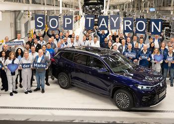 Volkswagen Tayron: в Вольфсбурге стартовало серийное производство нового SUV