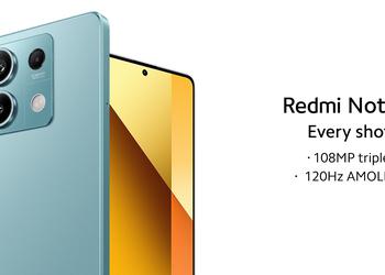 Xiaomi выпустила Redmi Note 13 5G на глобальном рынке
