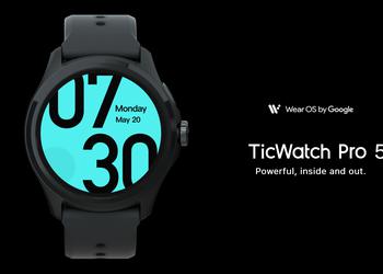 TicWatch Pro 5: the world's first smartwatch with a Snapdragon W5+ Gen 1 processor on board