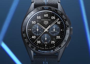 TAG Heuer Connect Calibre E4 Porsche Edition: a WearOS-powered smartwatch that can be connected to the Taycan electric car