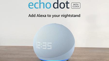 -42%: El altavoz inteligente Echo Dot con reloj integrado y Alexa está disponible a precio promocional en Amazon