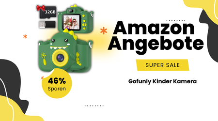 Gofunly Kinder Digitalkamera C3 – Sparen Sie jetzt 22€!