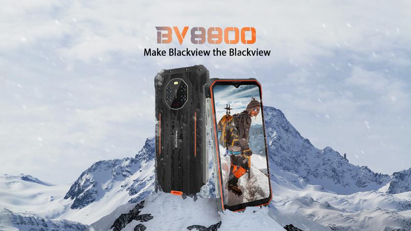 Rugged smartphone Blackview BV8800 with a night vision camera goes on sale with a $100 discount
