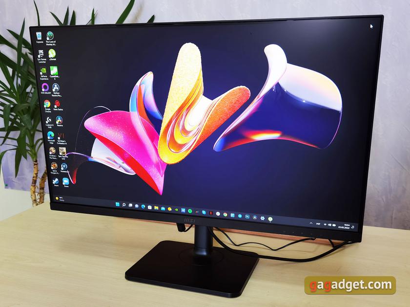Review MSI Modern MD271P: office monitor with 75 Hz-61