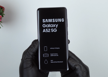 Распаковку и мини-обзор смартфона Samsung Galaxy A52 показали за неделю до анонса
