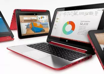 Ноутбук-трансформер HP Pavilion x360 раскрывающийся на 360°